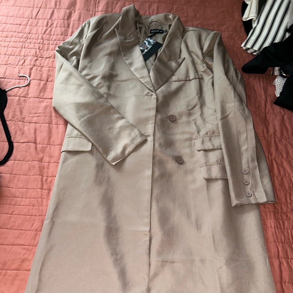 Pretty little thing trench coat